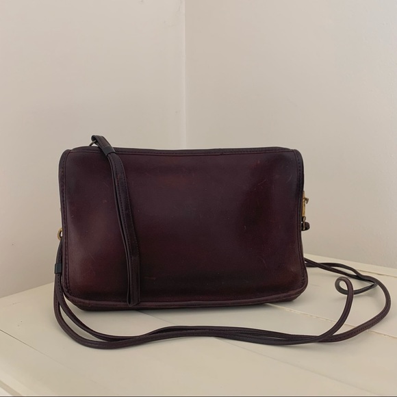 Coach Handbags - Vintage Coach Burgundy Bag Bonnie Cashin NYC